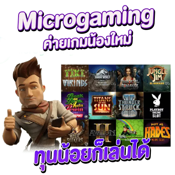 Microgaming ค่ายน้องใหม่